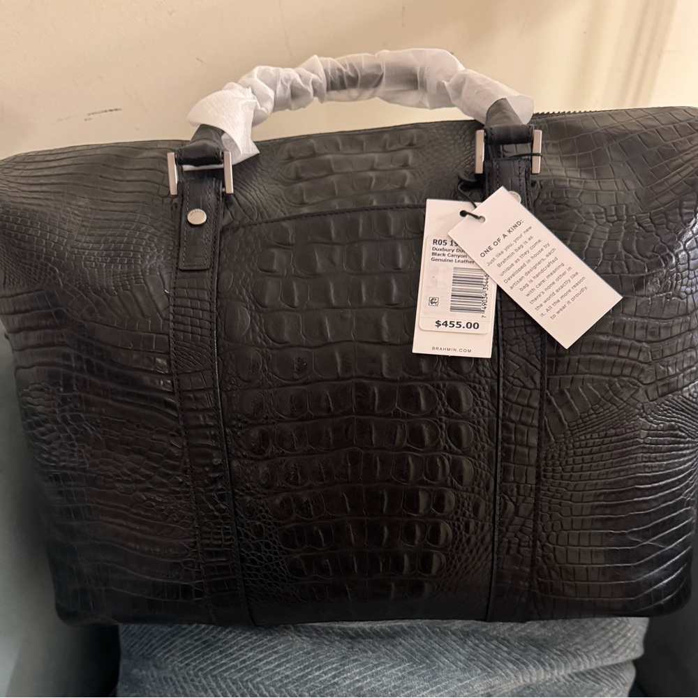 BRAHMIN DUXBURY WEEKEND DUFFEL